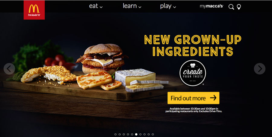 Localised-Websites---McDonald's-Australia
